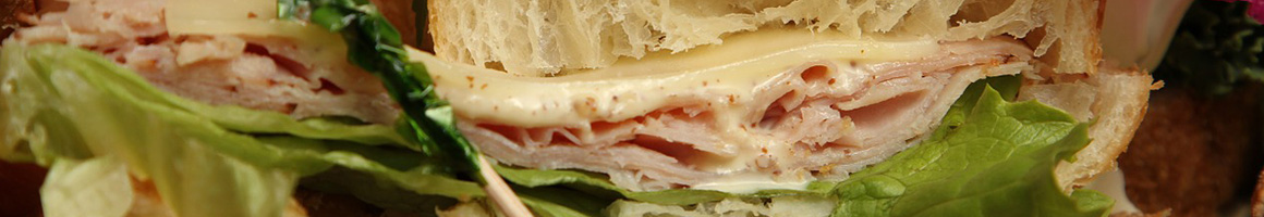 Eating Breakfast & Brunch Deli Sandwich at Christie's Deli restaurant in Philadelphia, PA.